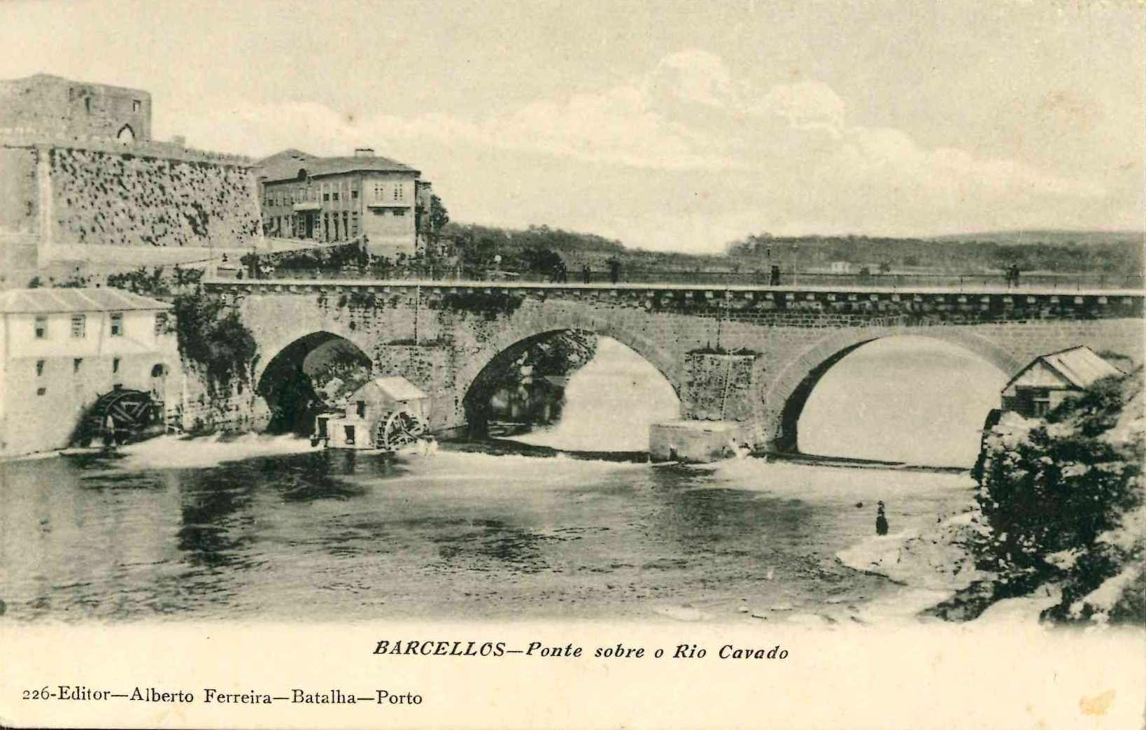 Biblioteca Digital Do Cávado Barcelos Ponte Sobre O Rio Cávado 5925